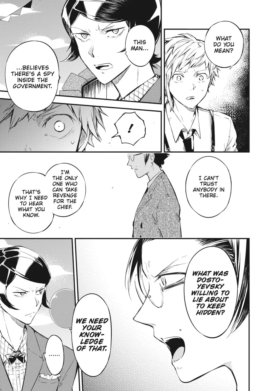 Bungo Stray Dogs, chapter 70, page 26