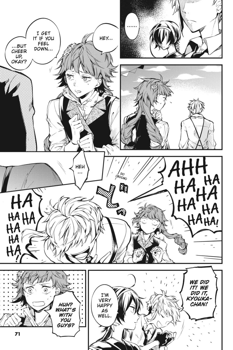 Bungo Stray Dogs, chapter 70, page 34