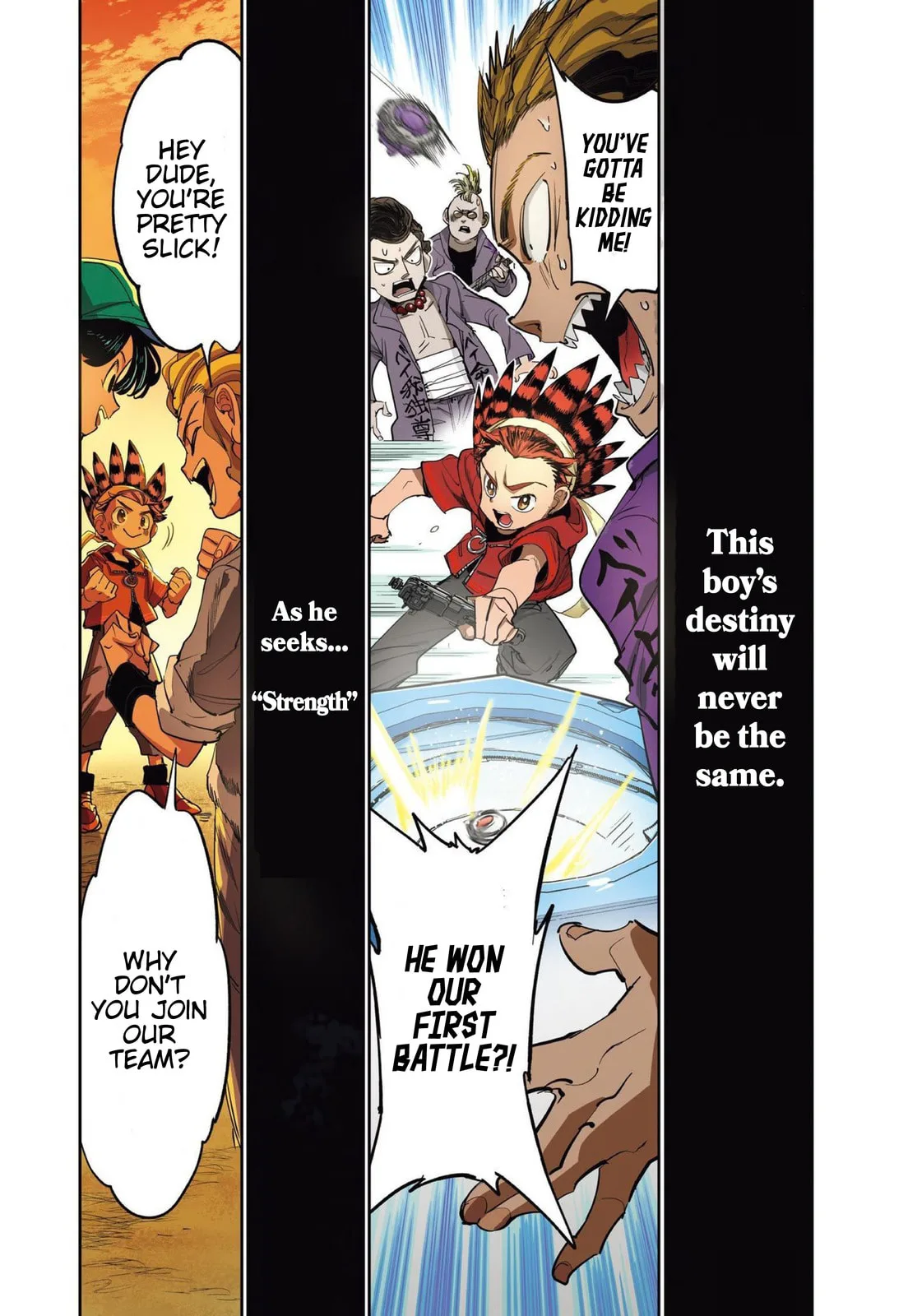 BEYBLADE X, chapter 0, page 2