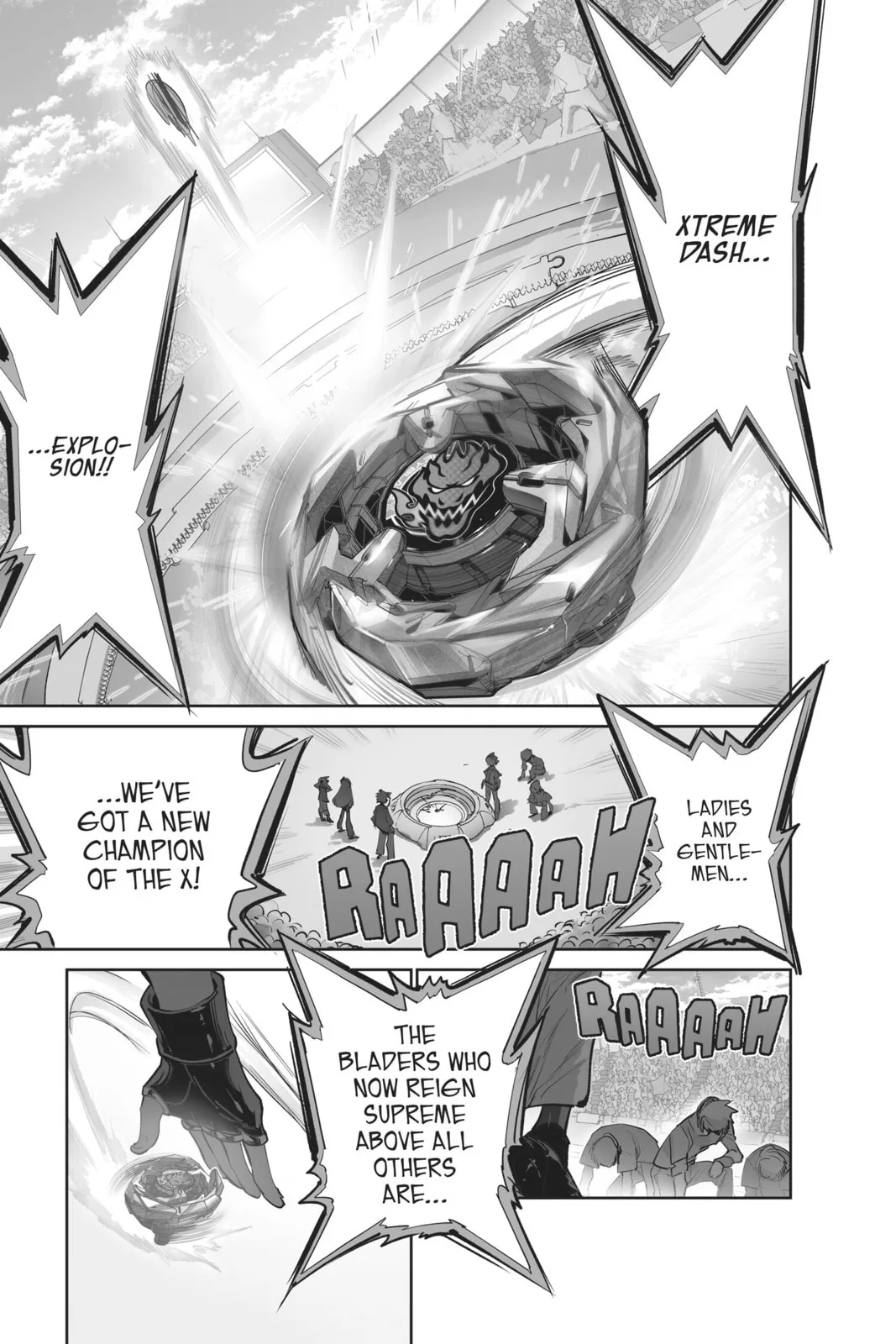 BEYBLADE X, chapter 1, page 1