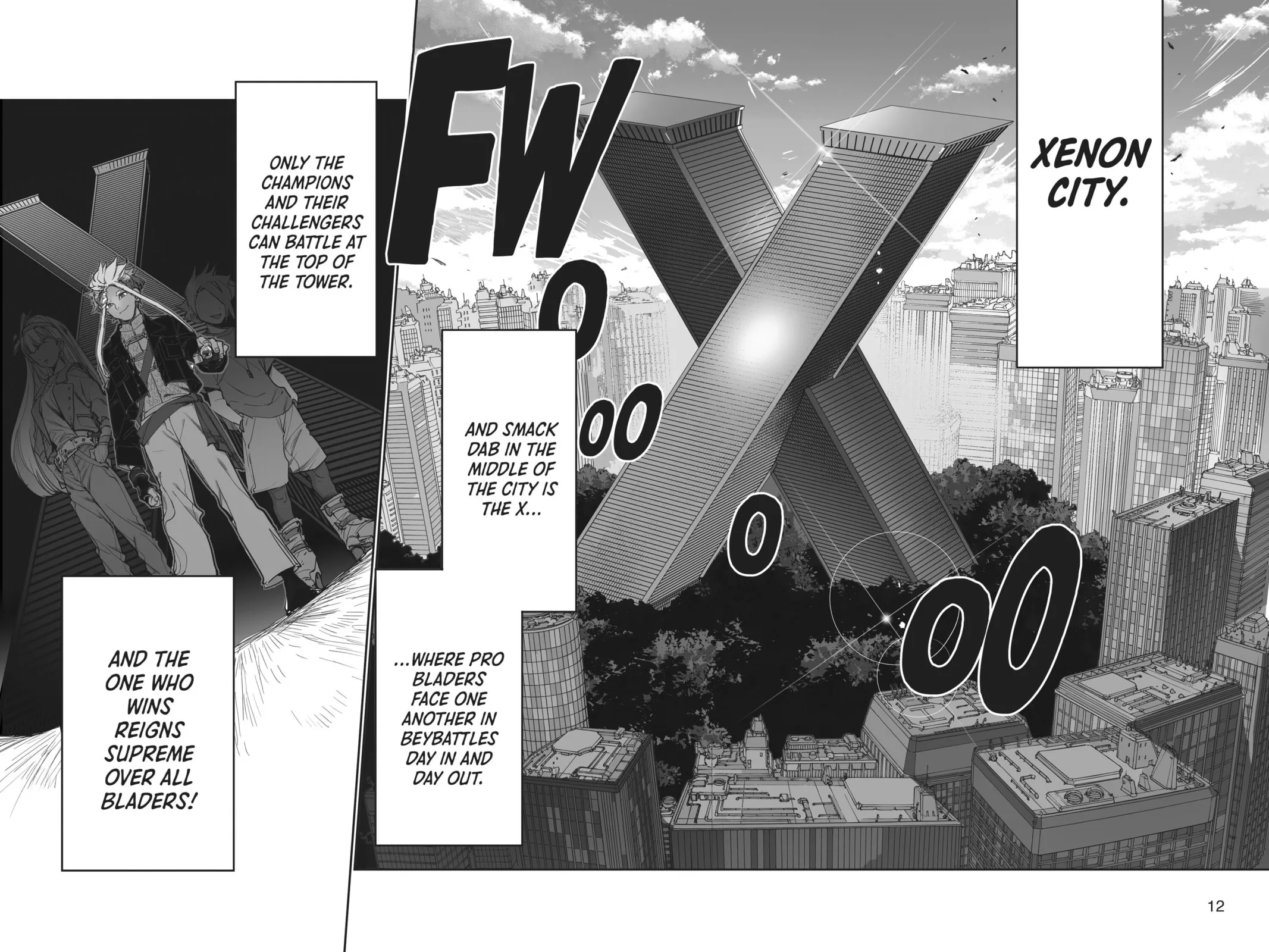 BEYBLADE X, chapter 1, page 9