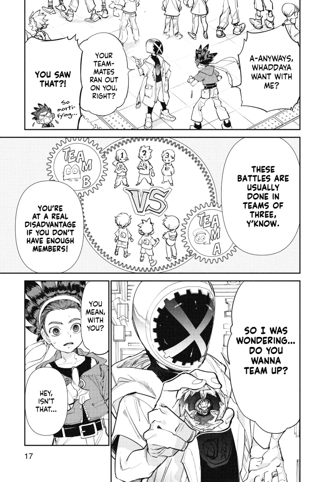BEYBLADE X, chapter 1, page 13