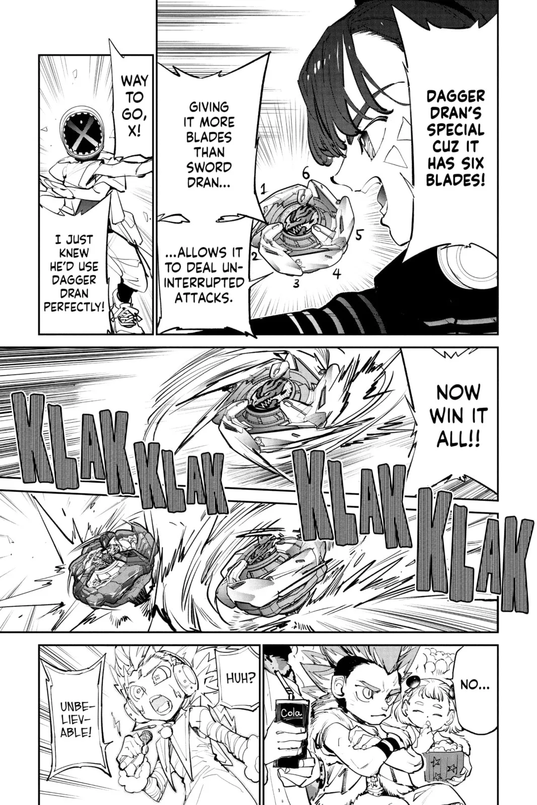 BEYBLADE X, chapter 7, page 36