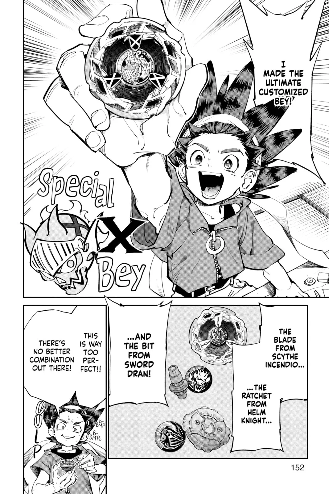 BEYBLADE X, chapter 7.5, page 2