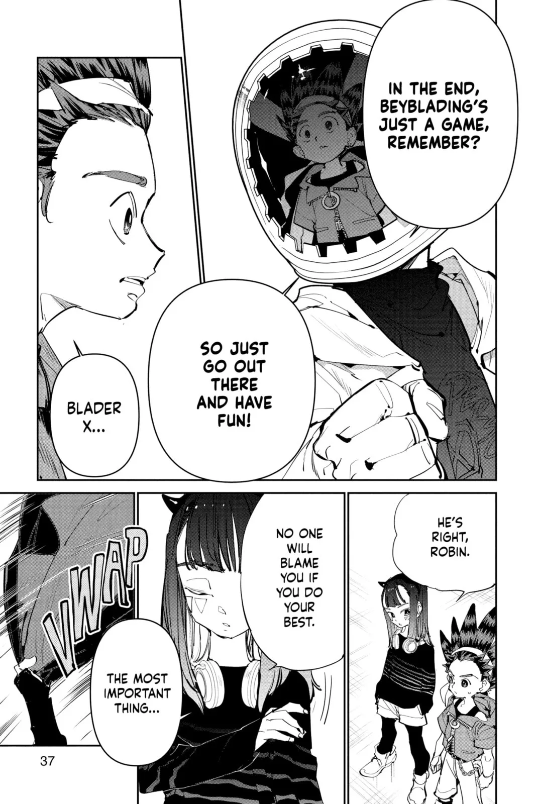 BEYBLADE X, chapter 8, page 33