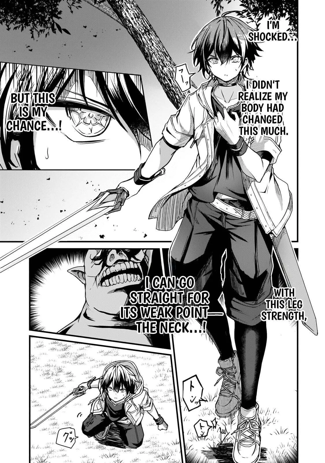 Hai no Sekai wa Kami no Me de irodzuku ～Ore dake mieru Status de, Saijaku kara Saikyou e kakeagaru ~, chapter 16.2, page 1