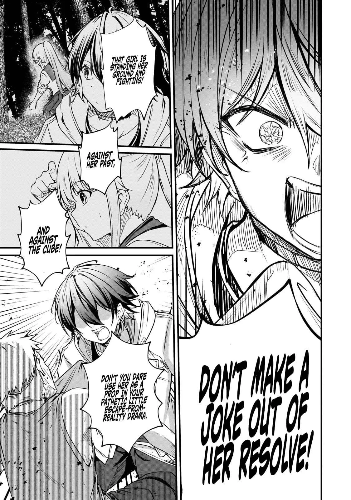 Hai no Sekai wa Kami no Me de irodzuku ～Ore dake mieru Status de, Saijaku kara Saikyou e kakeagaru ~, chapter 16.2, page 9
