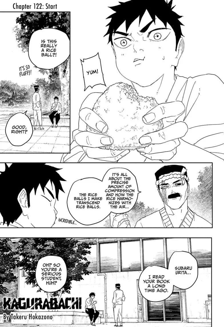 Kagurabachi, chapter 122, page 1