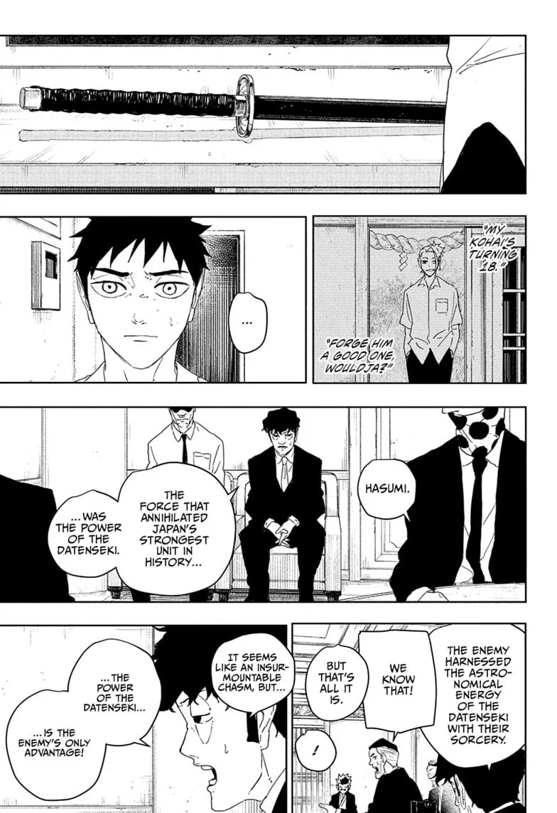 Kagurabachi, chapter 122, page 17