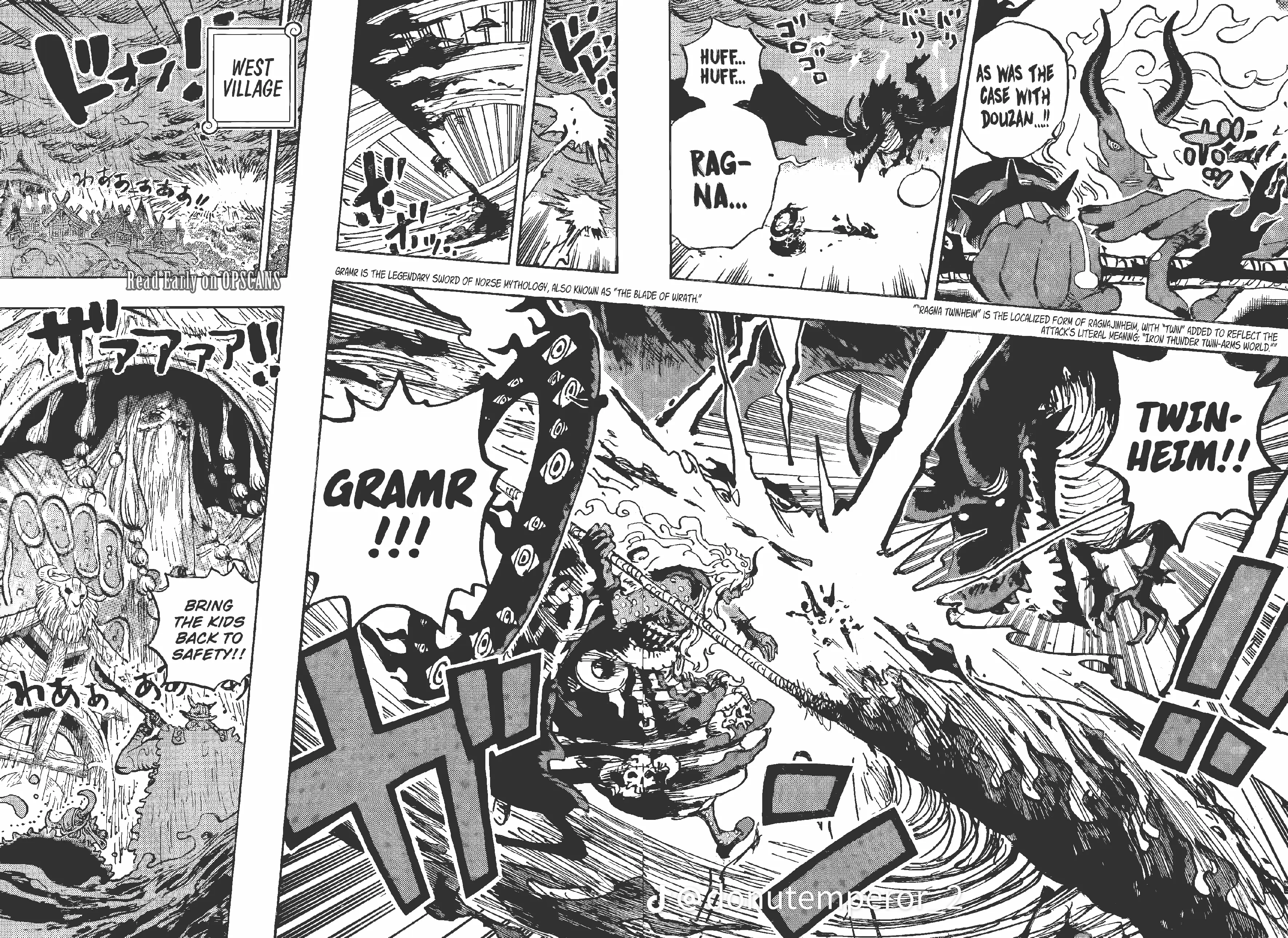 One Piece Manga, chapter 1183 ENG, page 2