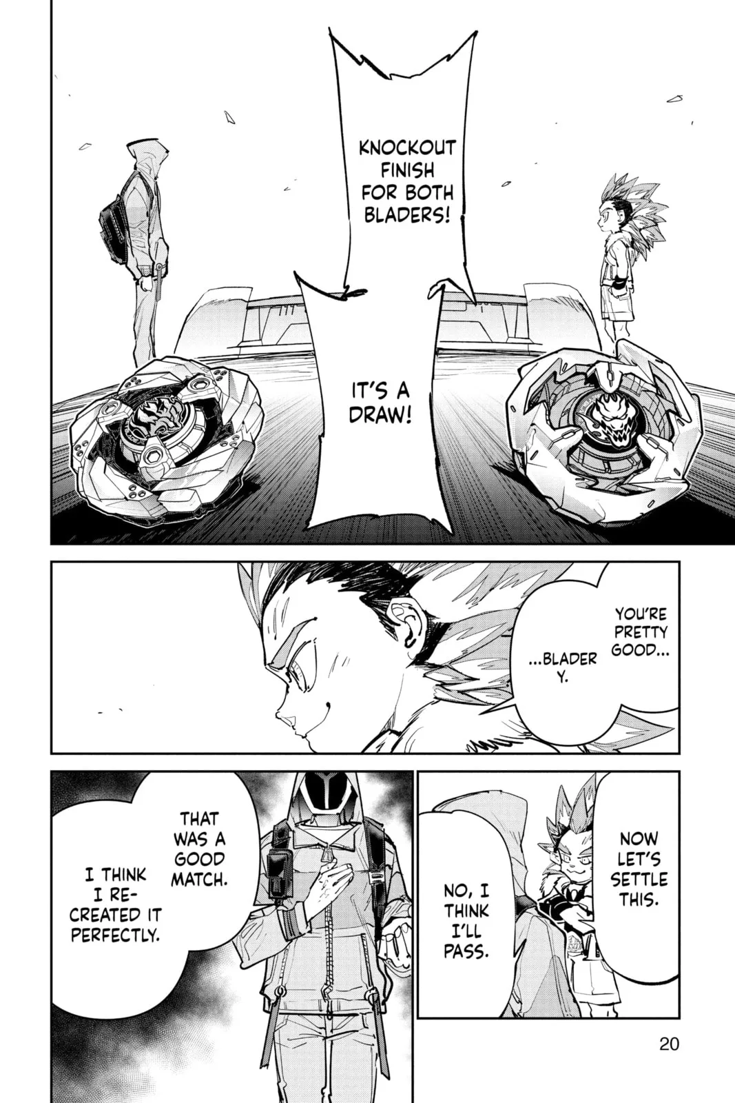BEYBLADE X, chapter 12, page 18