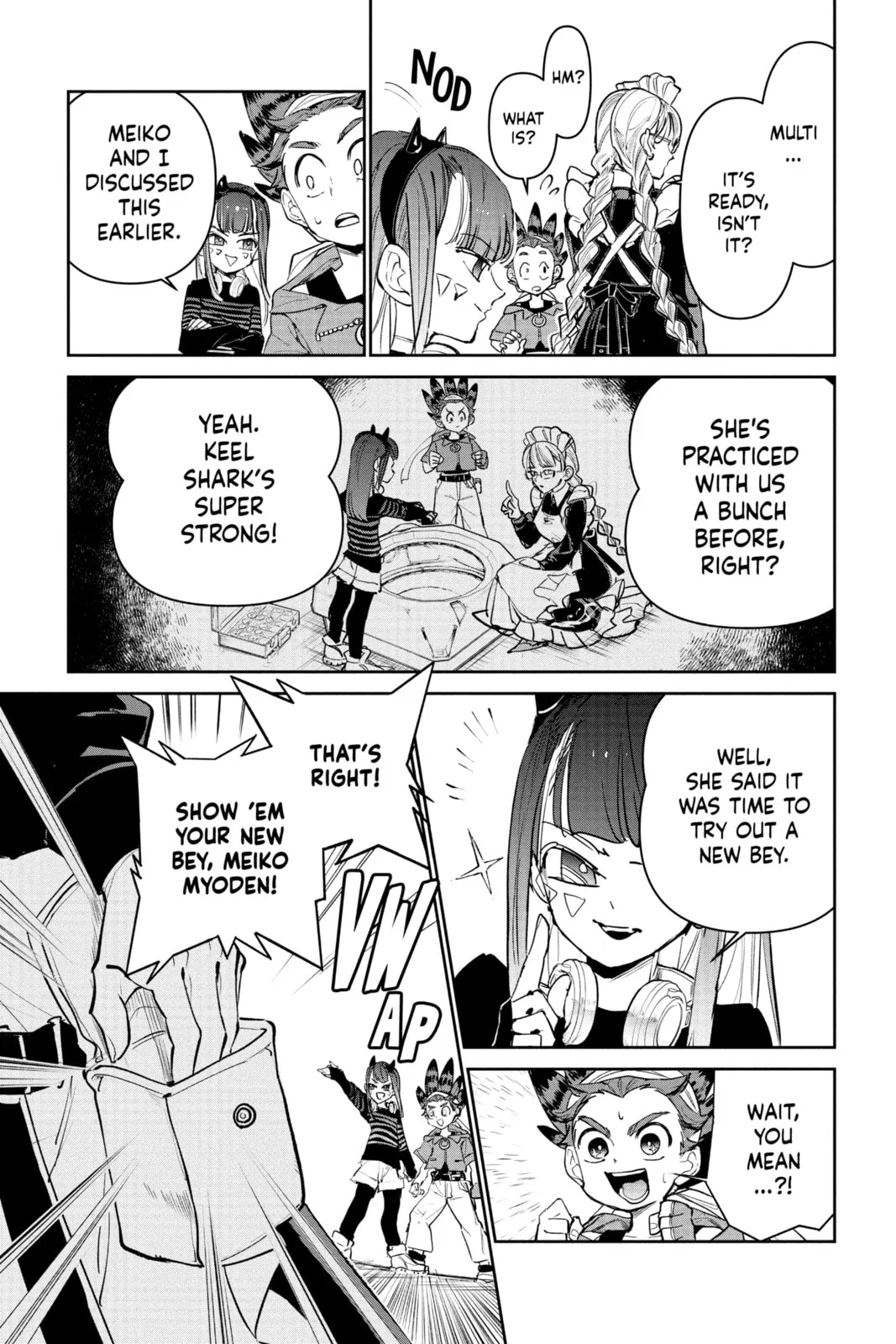 BEYBLADE X, chapter 16, page 17