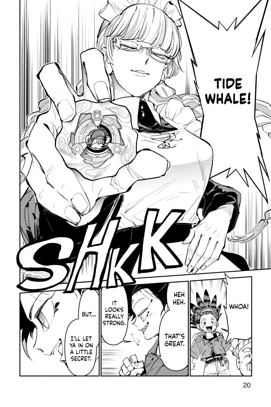 BEYBLADE X, chapter 16, page 18