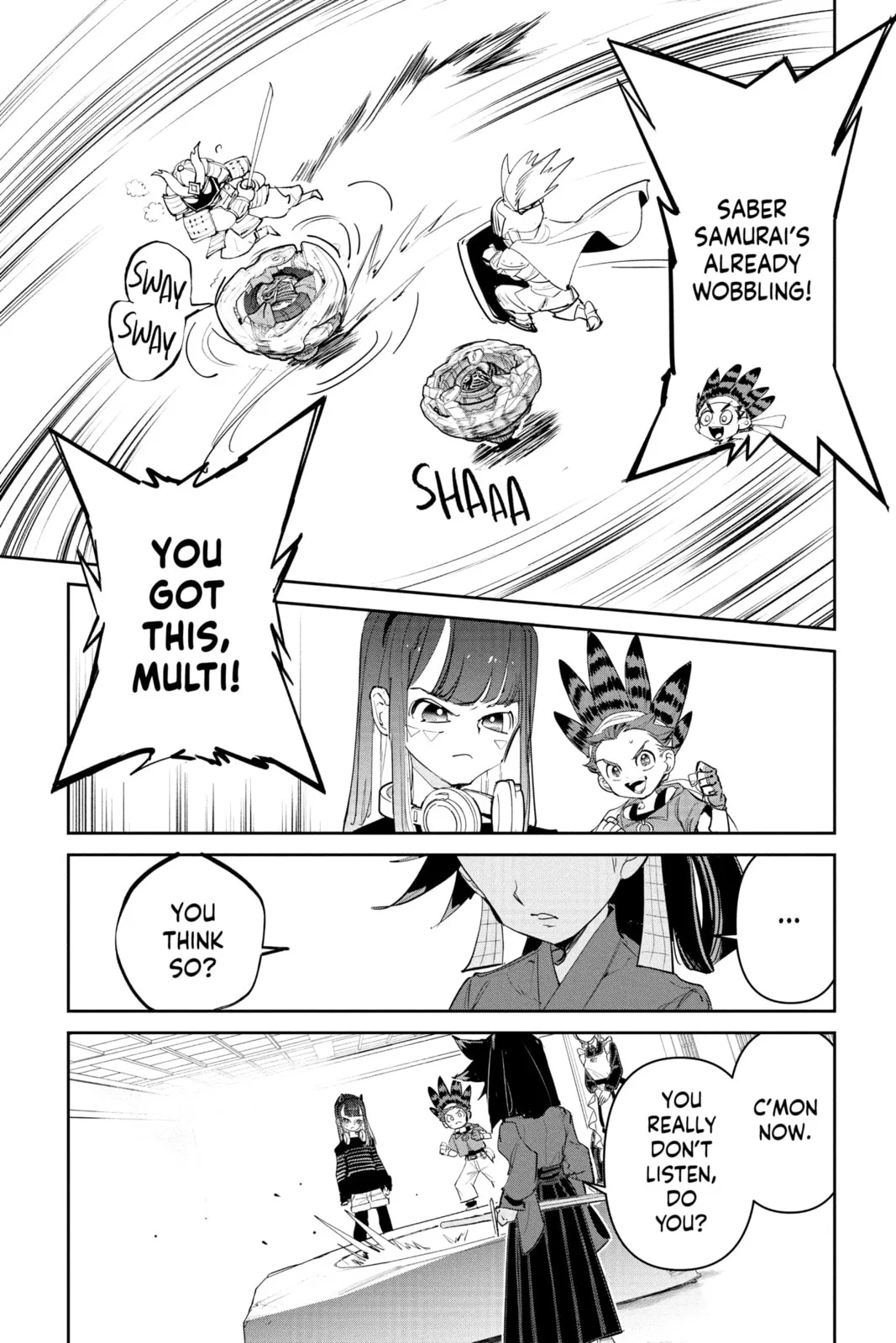 BEYBLADE X, chapter 16, page 38