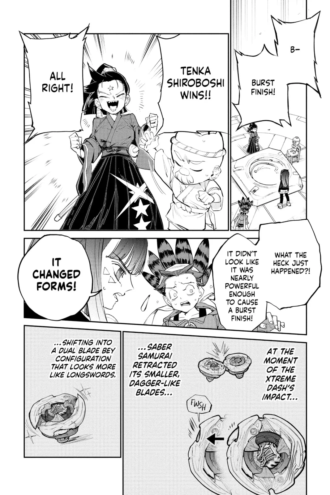 BEYBLADE X, chapter 16, page 42