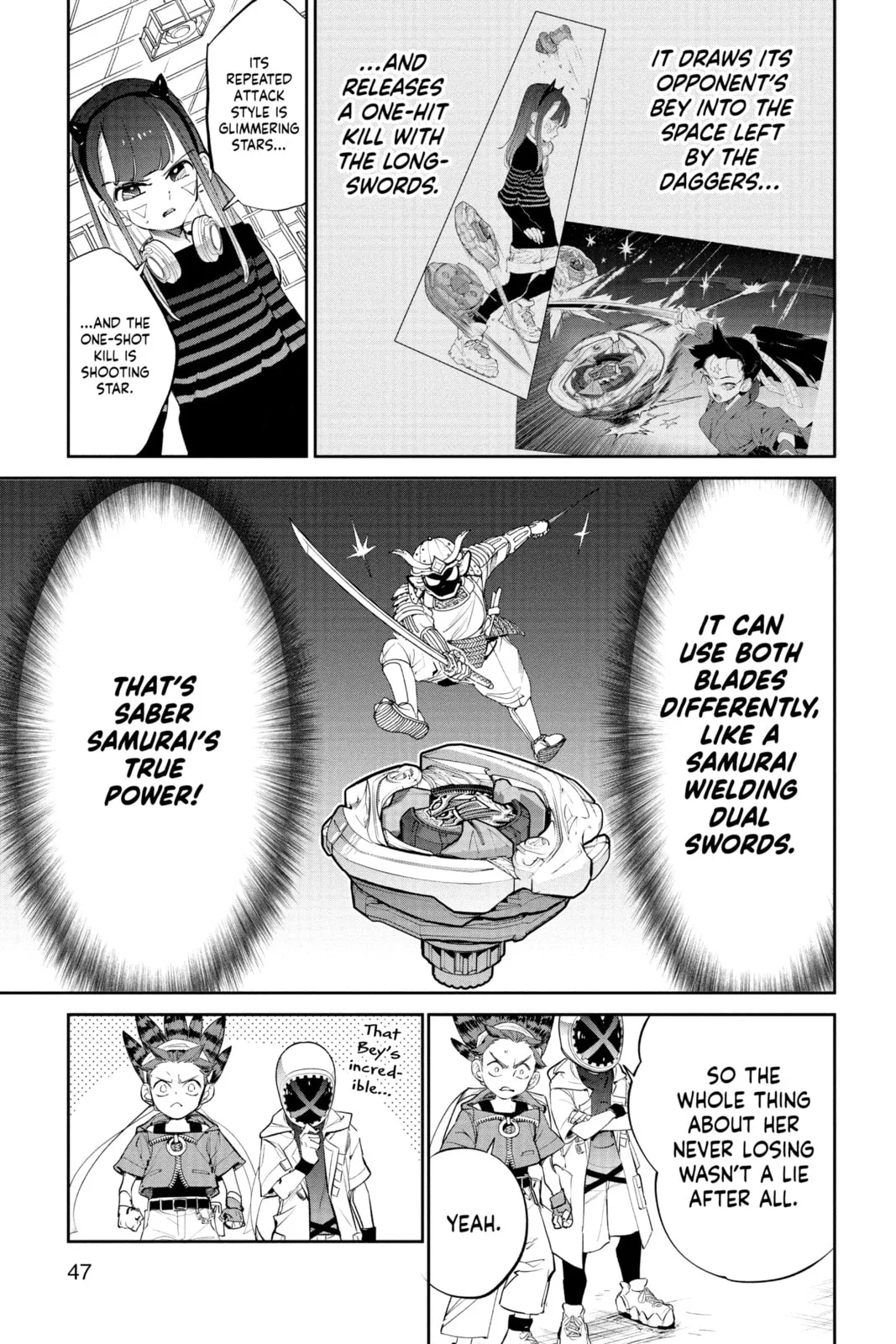 BEYBLADE X, chapter 16, page 43