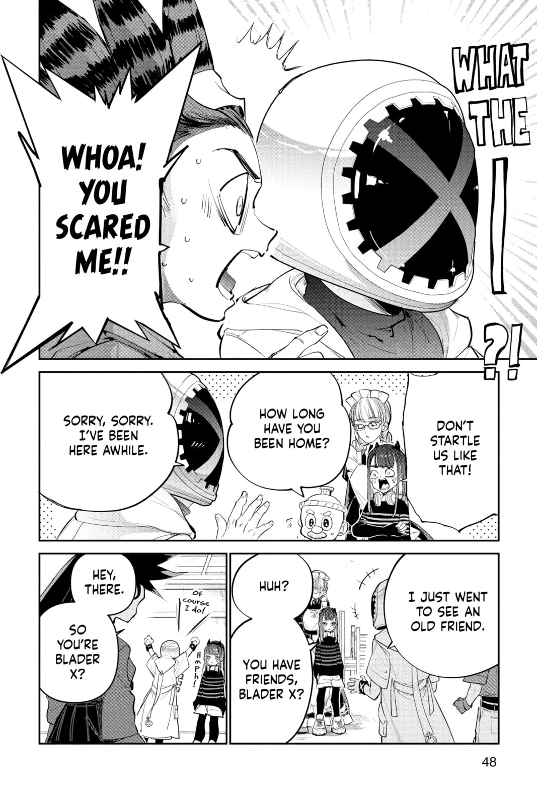 BEYBLADE X, chapter 16, page 44
