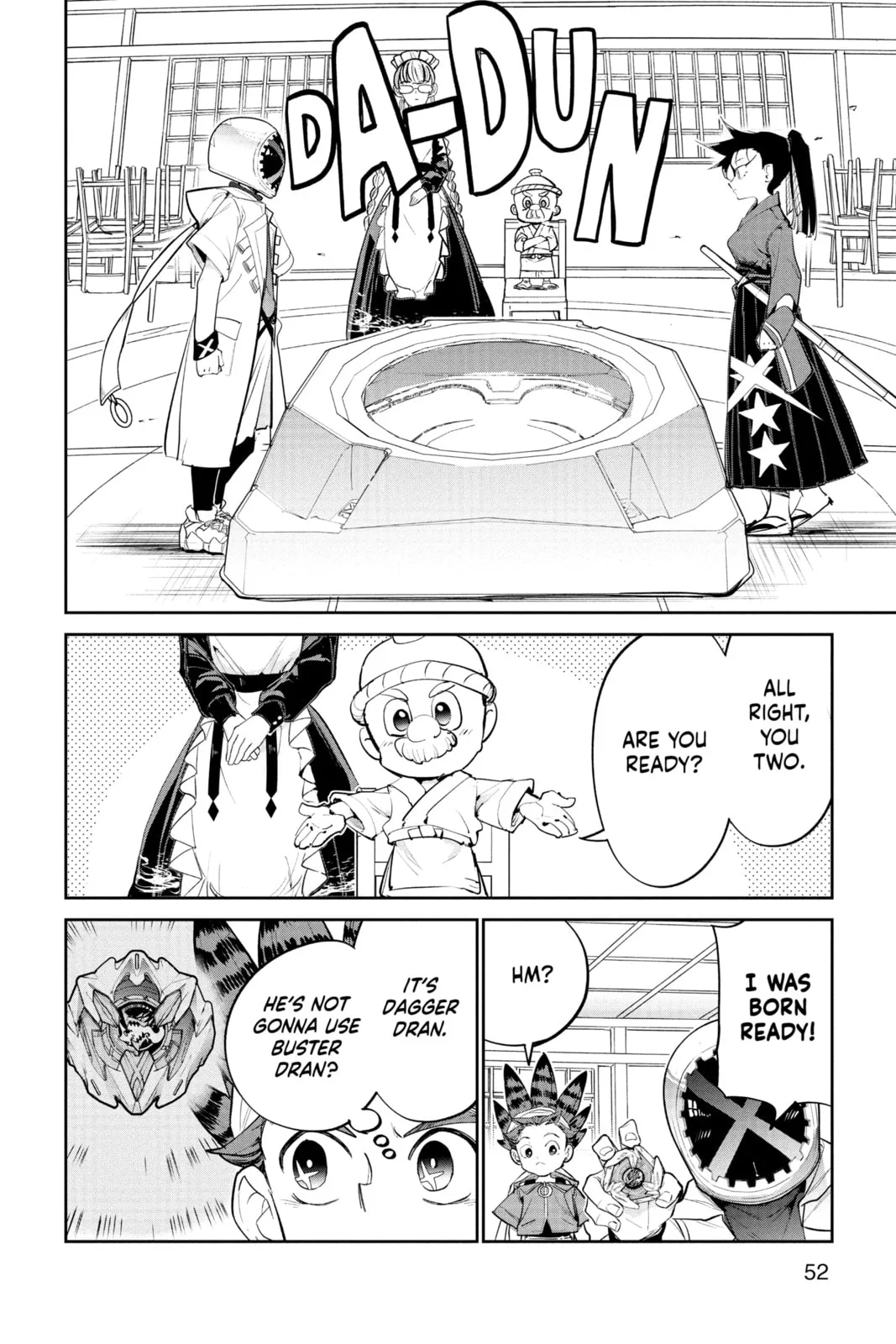 BEYBLADE X, chapter 16, page 48