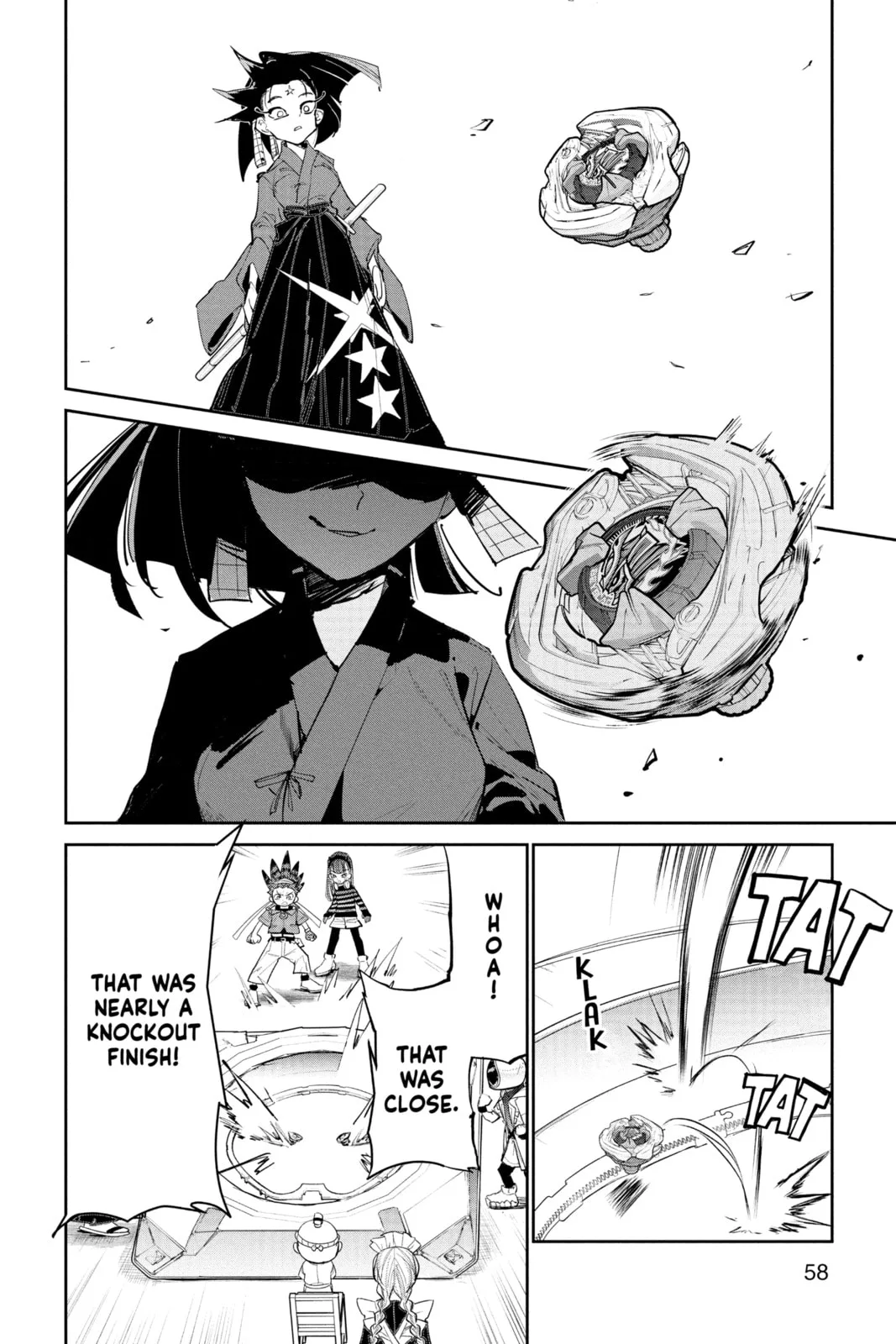 BEYBLADE X, chapter 16, page 54