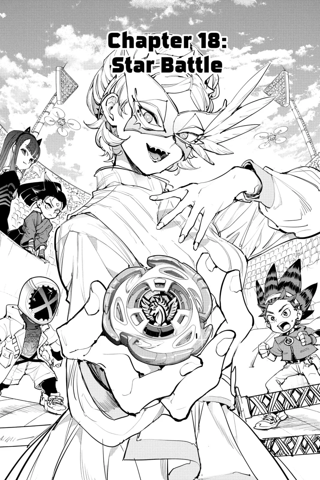 BEYBLADE X, chapter 18, page 1
