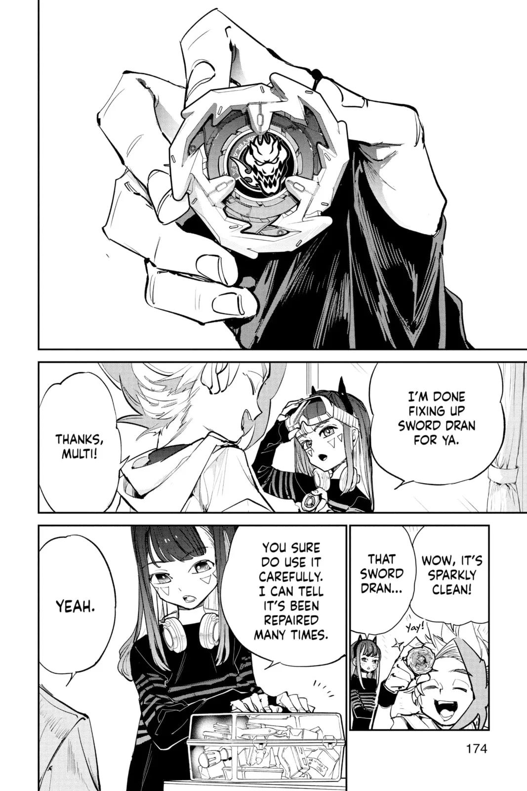 BEYBLADE X, chapter 18.5, page 8