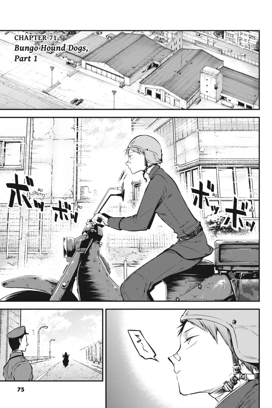 Bungo Stray Dogs, chapter 71, page 1