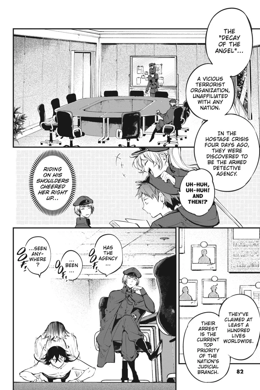Bungo Stray Dogs, chapter 71, page 8