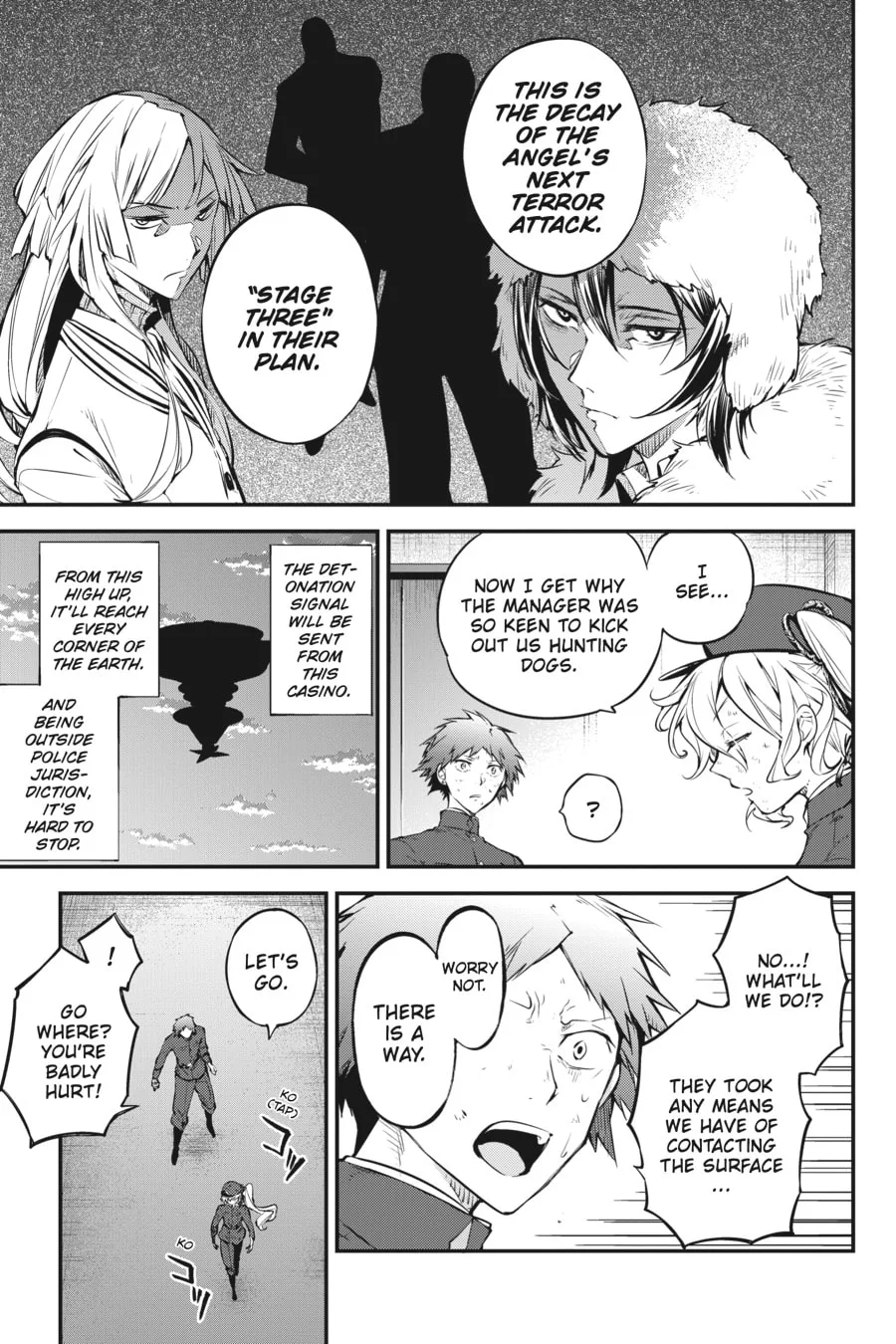 Bungo Stray Dogs, chapter 74, page 14