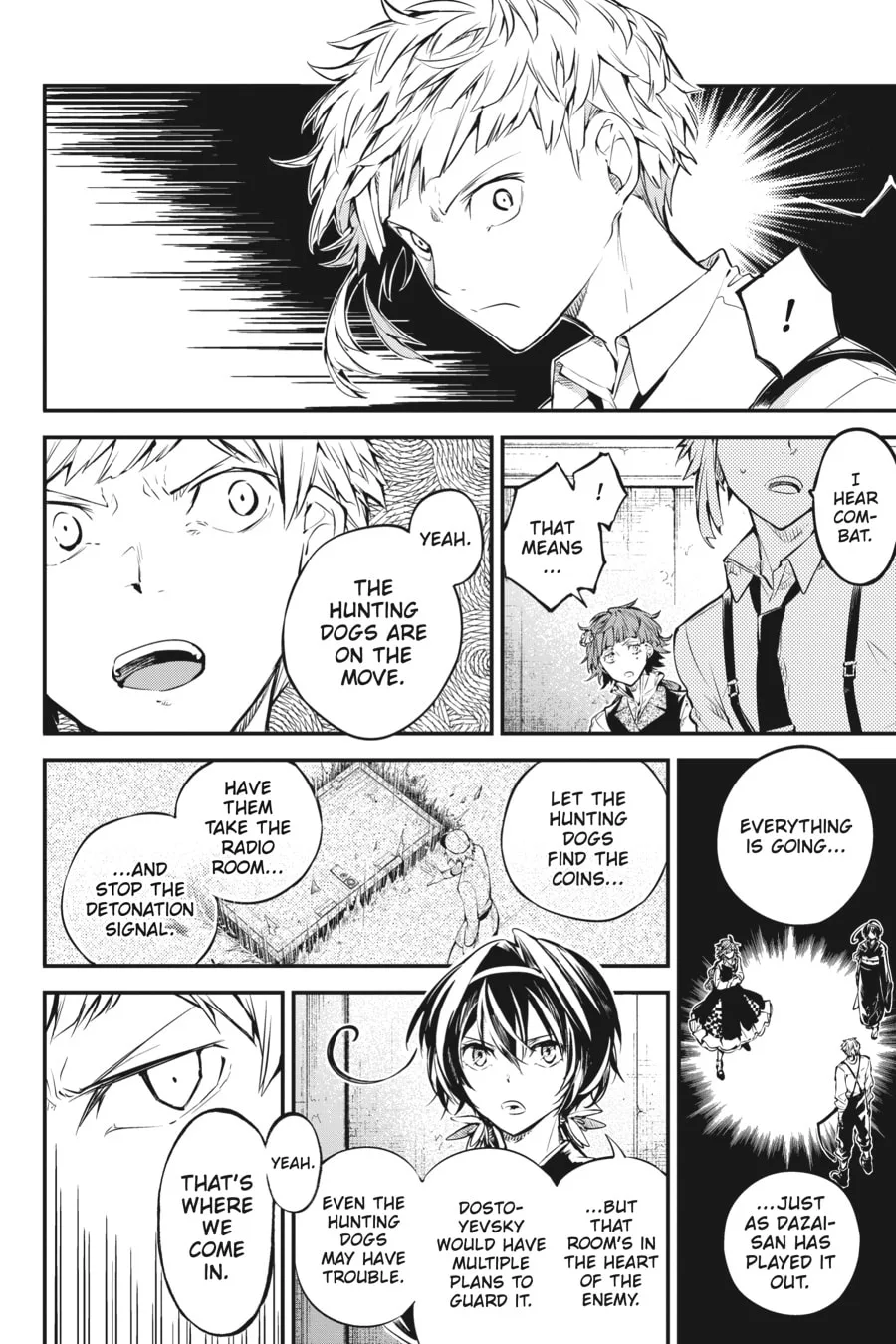 Bungo Stray Dogs, chapter 74, page 17