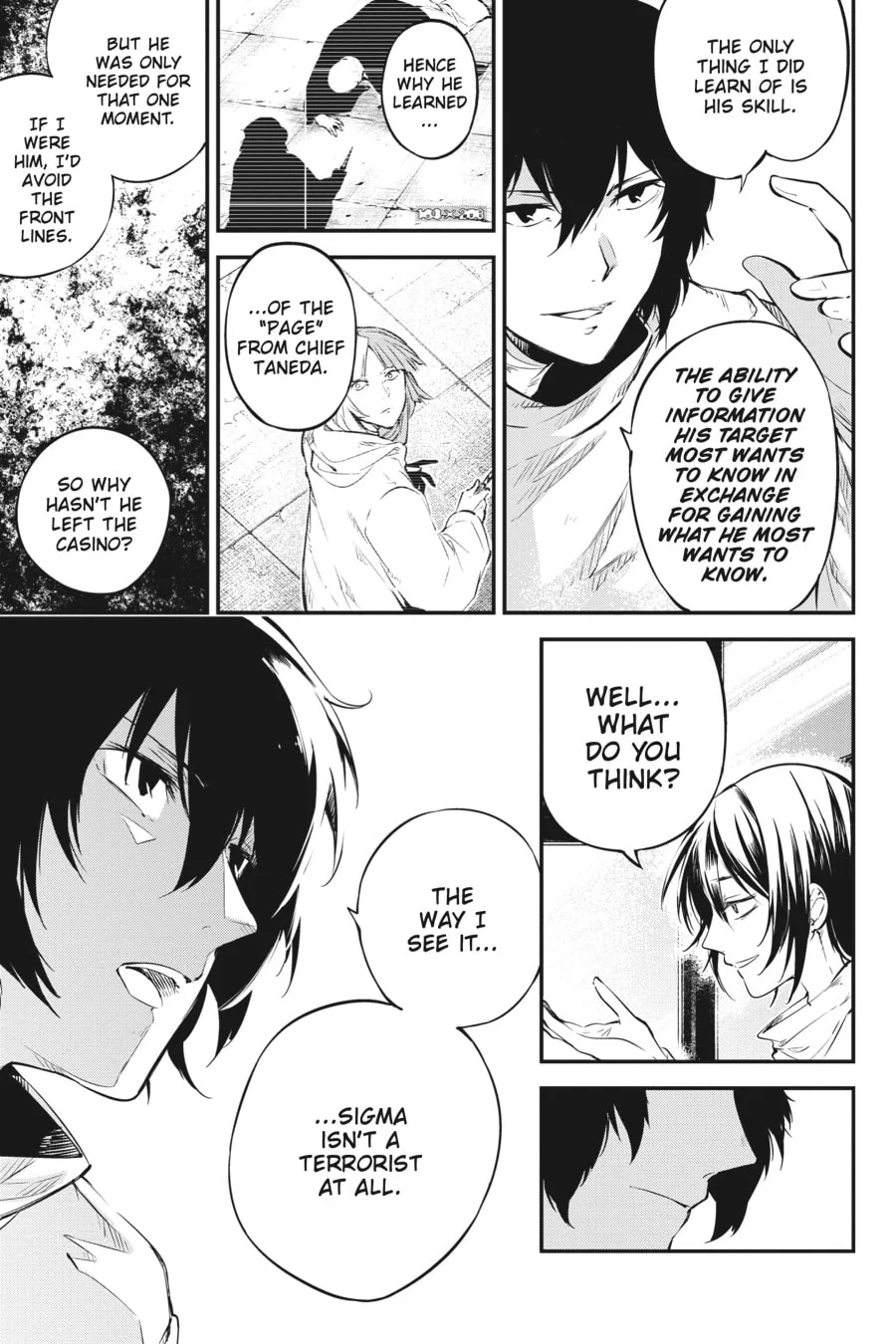 Bungo Stray Dogs, chapter 74, page 24