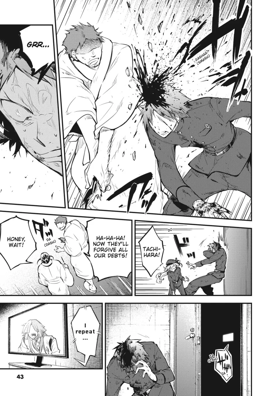 Bungo Stray Dogs, chapter 74, page 32