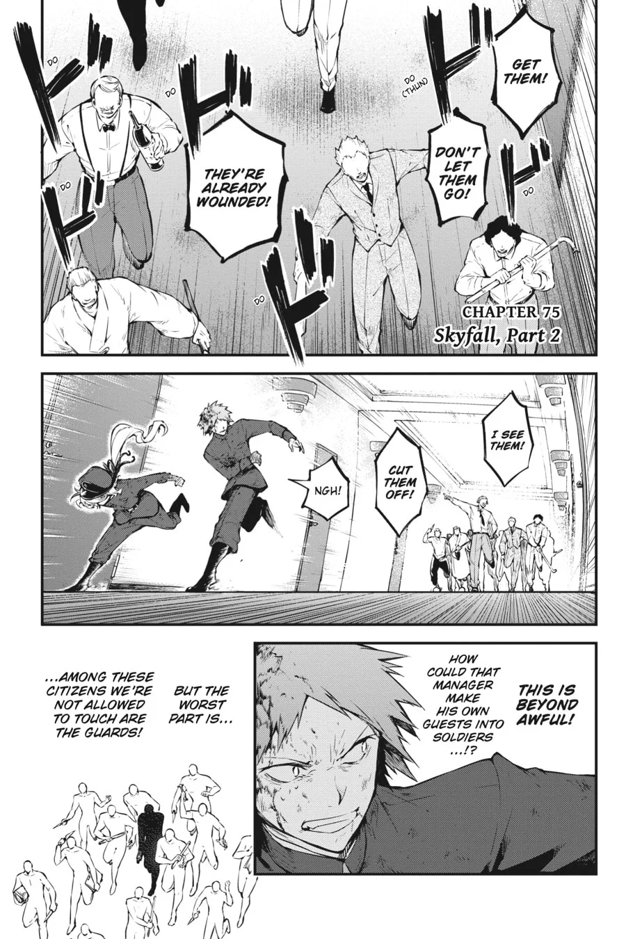 Bungo Stray Dogs, chapter 75, page 1