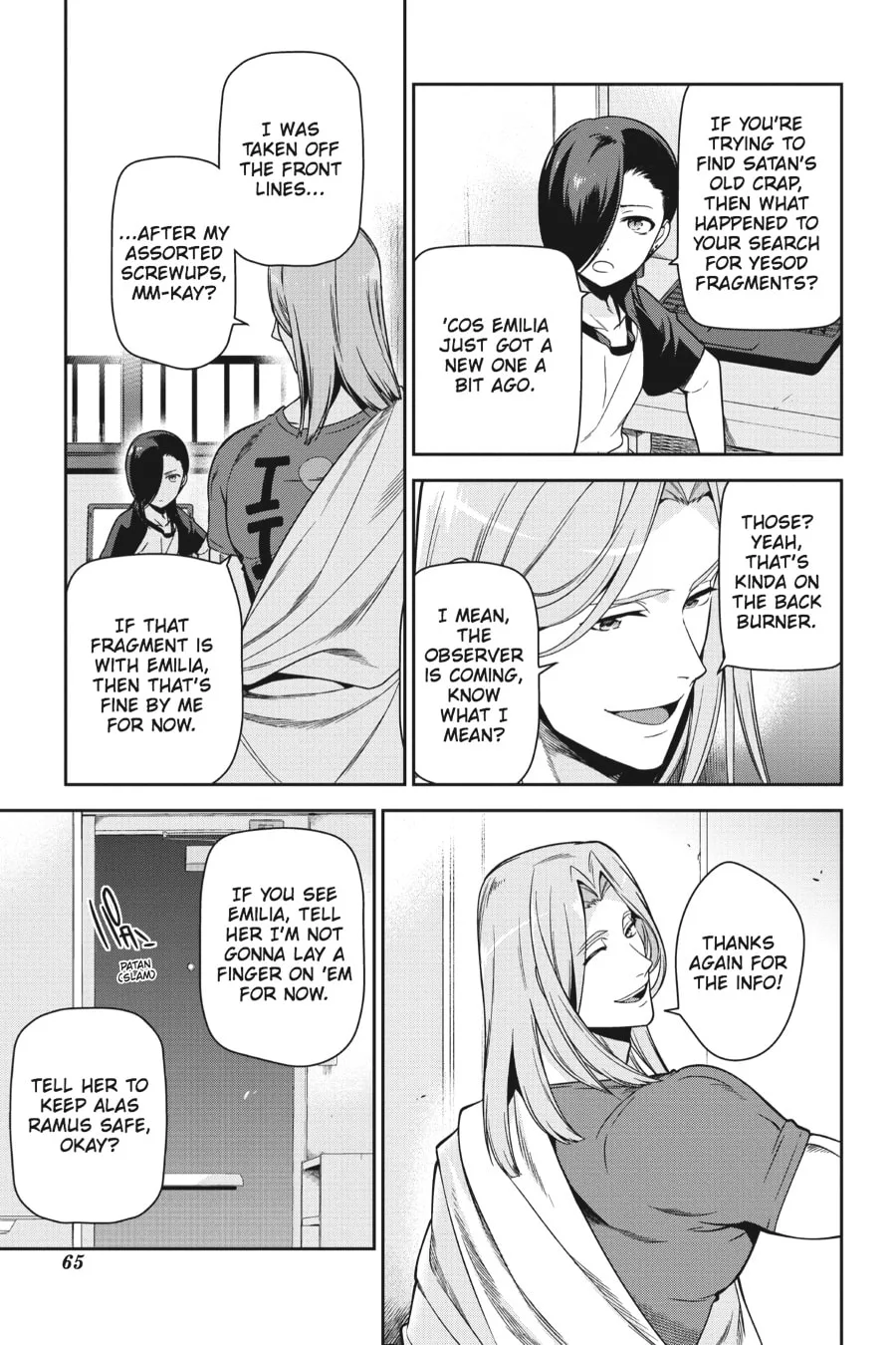 The Devil is a Part-Timer!, chapter 48, page 16