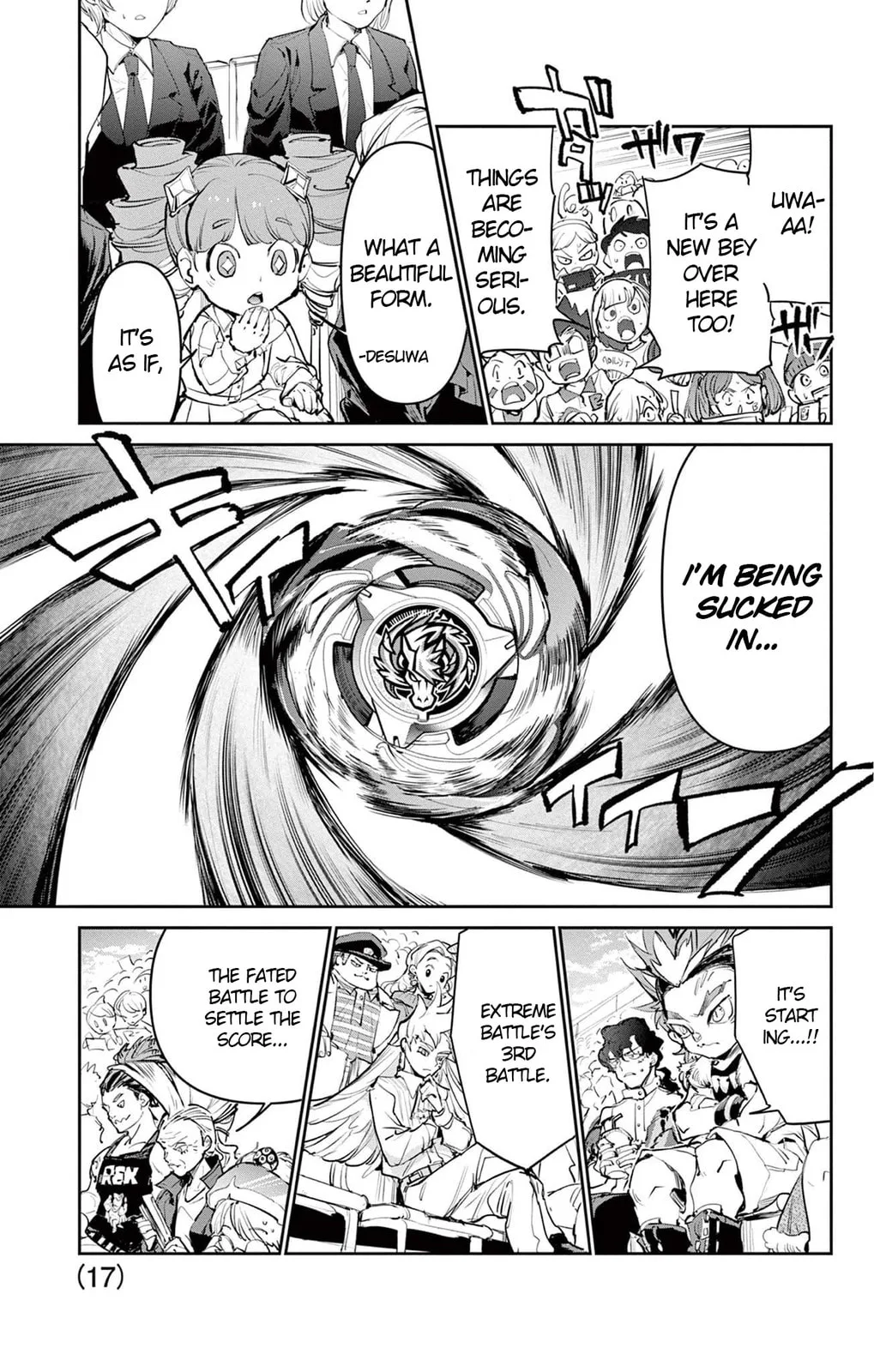BEYBLADE X, chapter 27, page 8