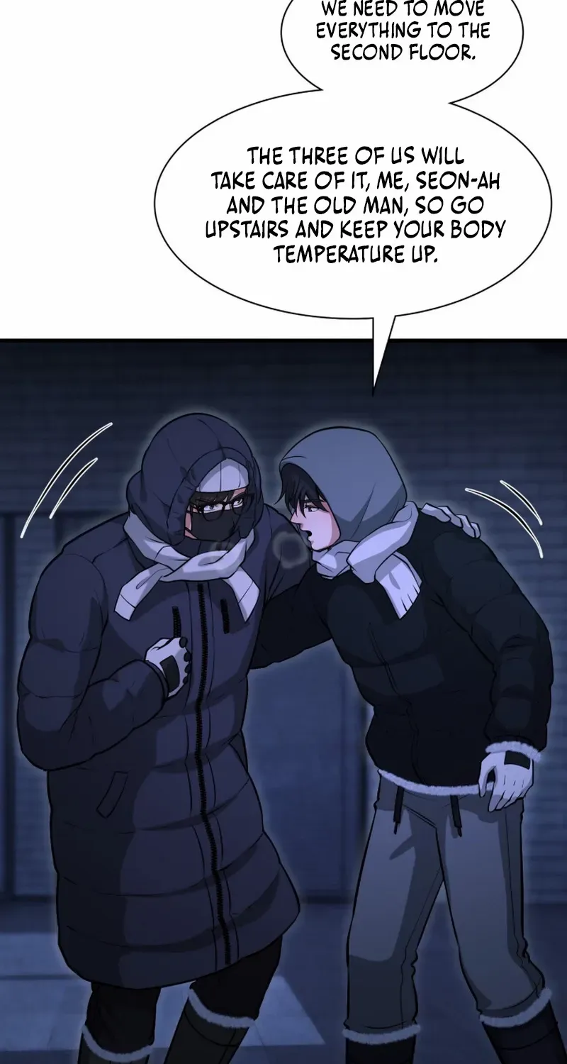 Office Worker in the Ice Age Apocalypse, chapter 45, page 38