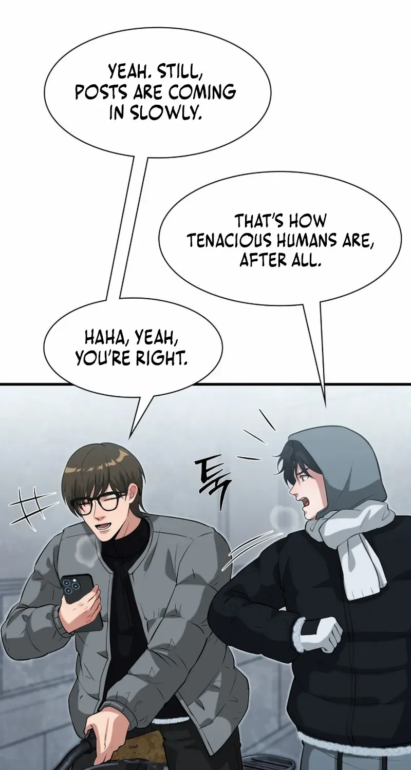 Office Worker in the Ice Age Apocalypse, chapter 45, page 58
