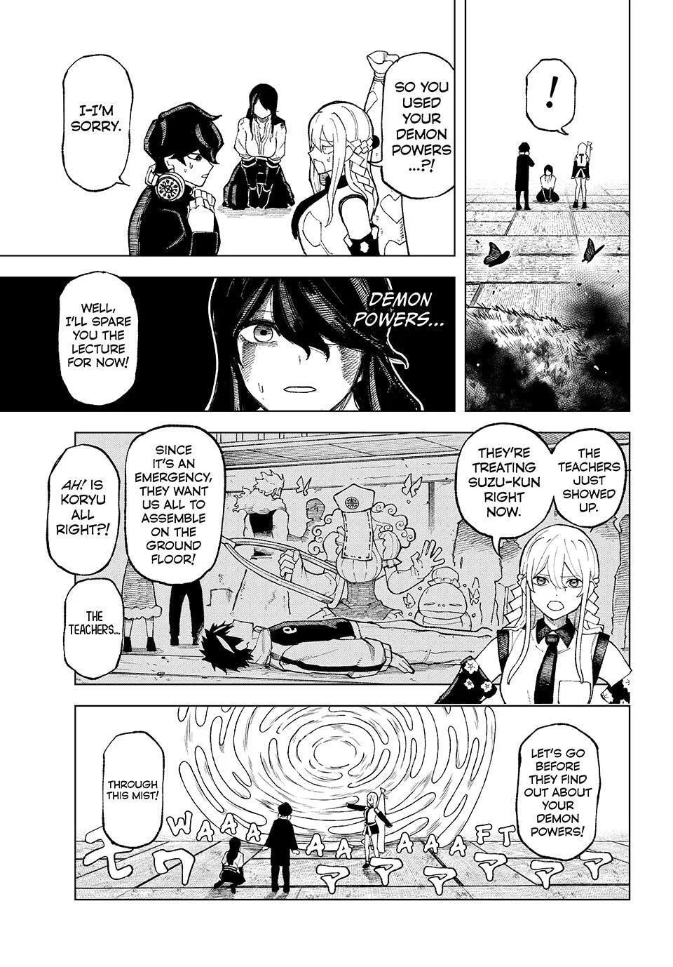 Ura Toukyou no Osoroshidokoro, chapter 10, page 16