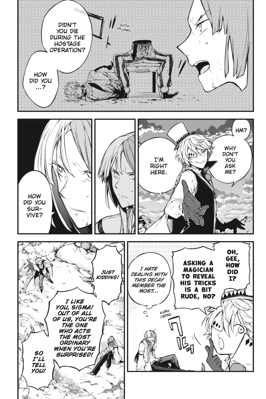 Bungo Stray Dogs, chapter 78, page 22