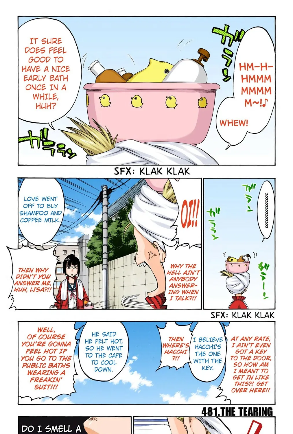 Bleach: Thousand-Year Blood War, chapter 481, page 1