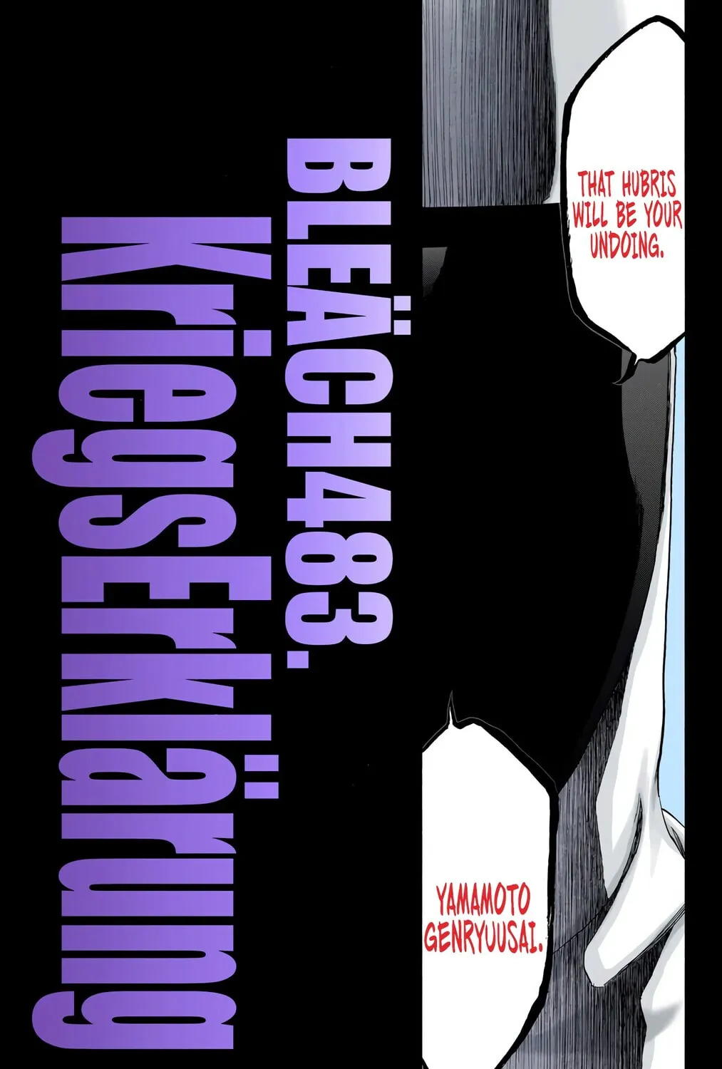 Bleach: Thousand-Year Blood War, chapter 483, page 7
