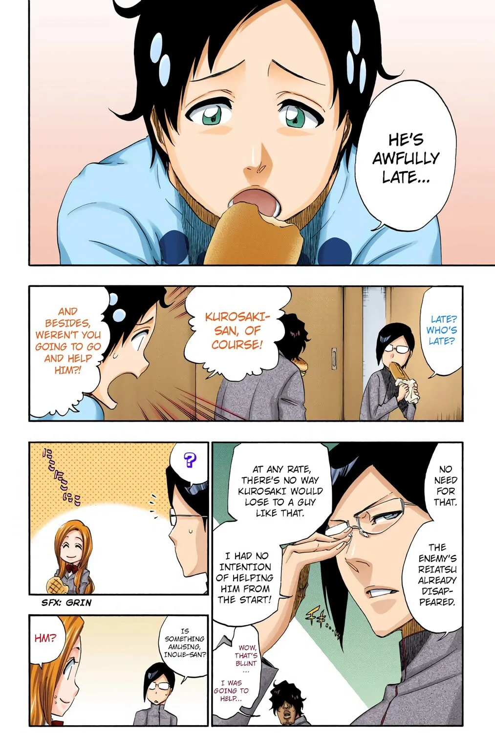 Bleach: Thousand-Year Blood War, chapter 485, page 7