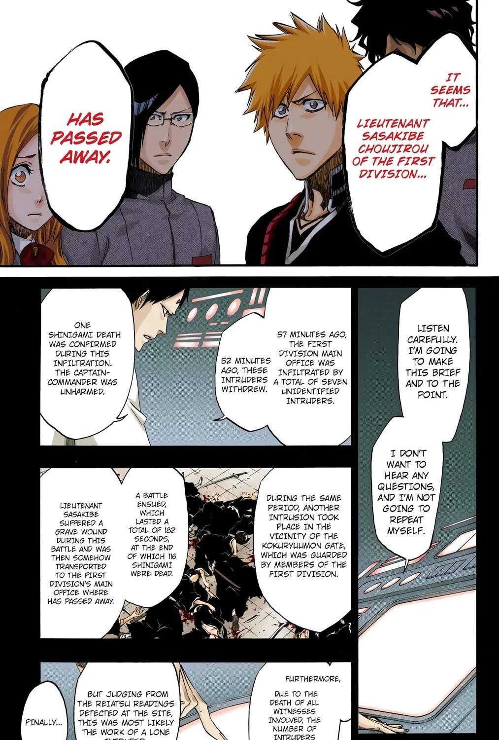 Bleach: Thousand-Year Blood War, chapter 485, page 13