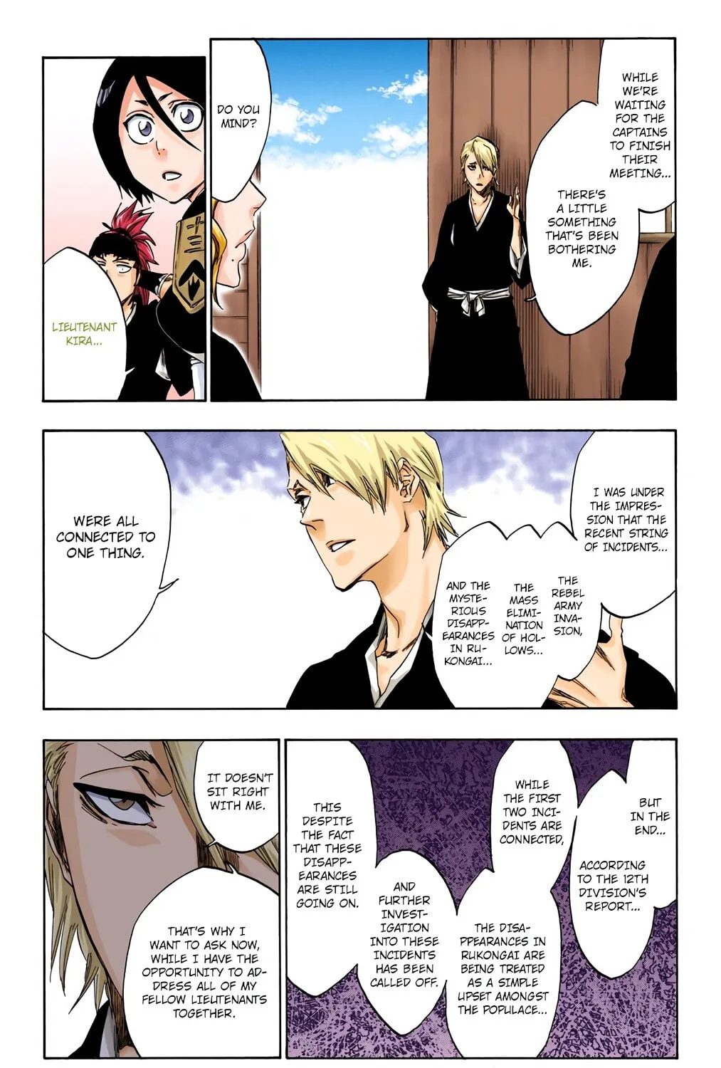 Bleach: Thousand-Year Blood War, chapter 489, page 3