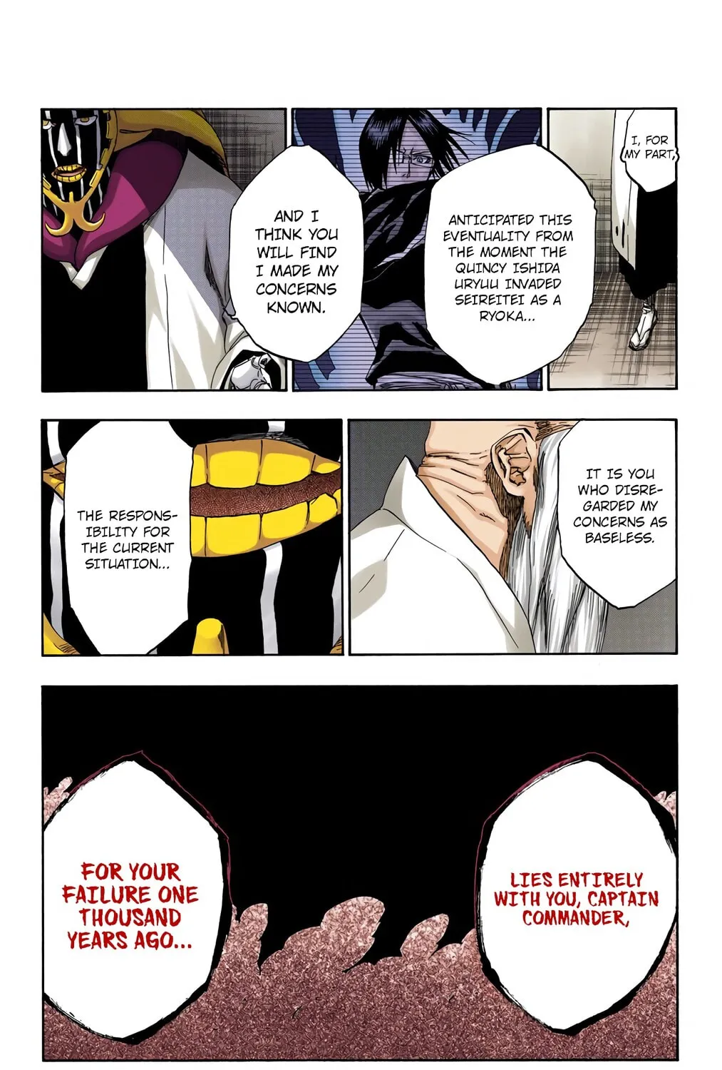 Bleach: Thousand-Year Blood War, chapter 489, page 31