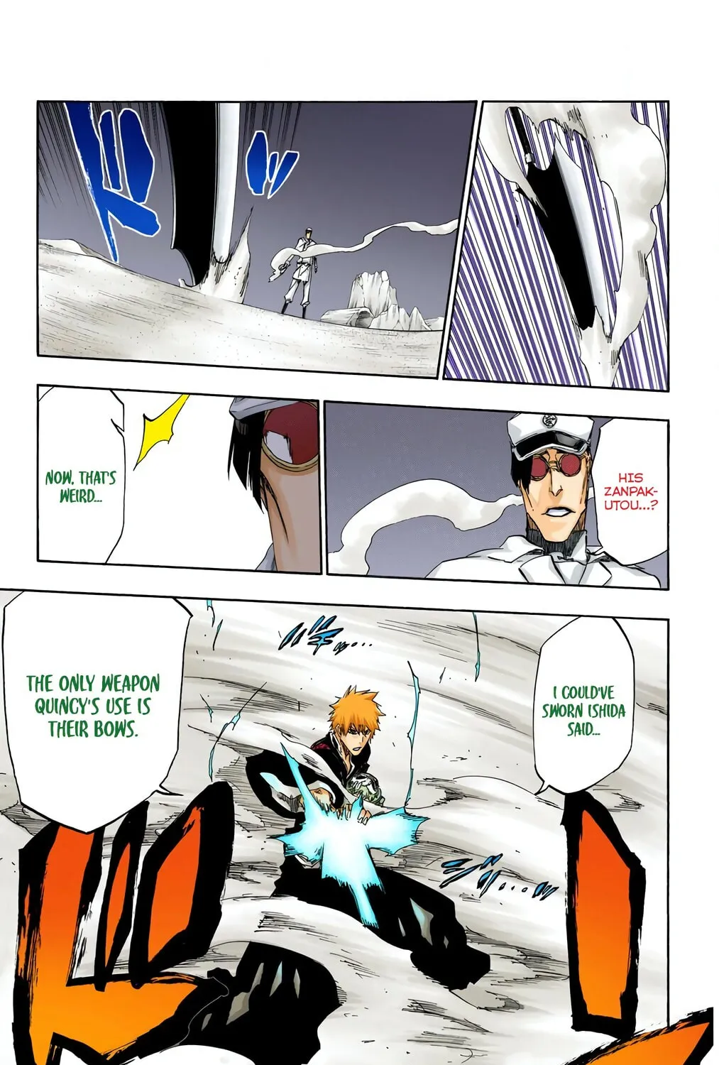 Bleach: Thousand-Year Blood War, chapter 490, page 7