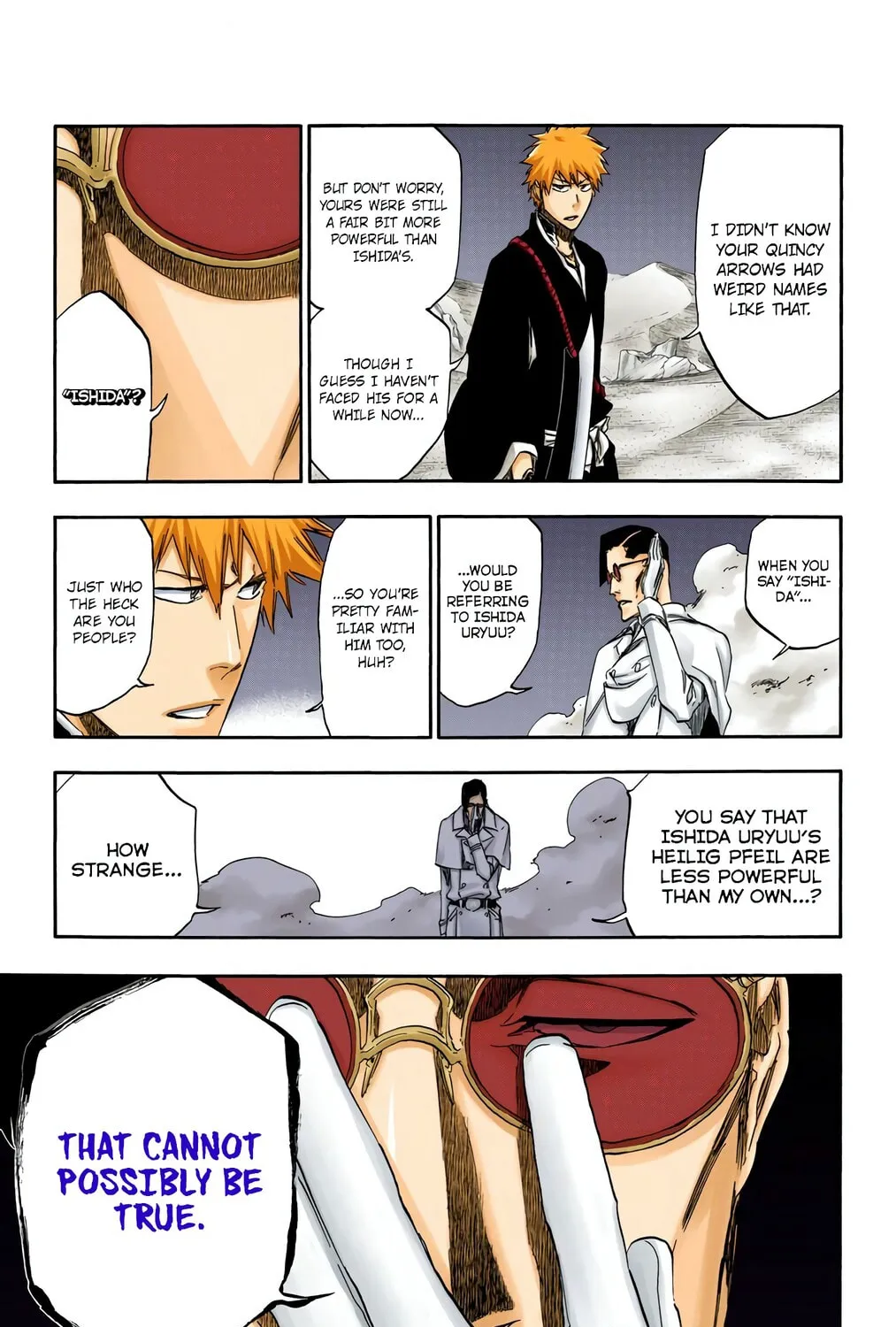 Bleach: Thousand-Year Blood War, chapter 490, page 15