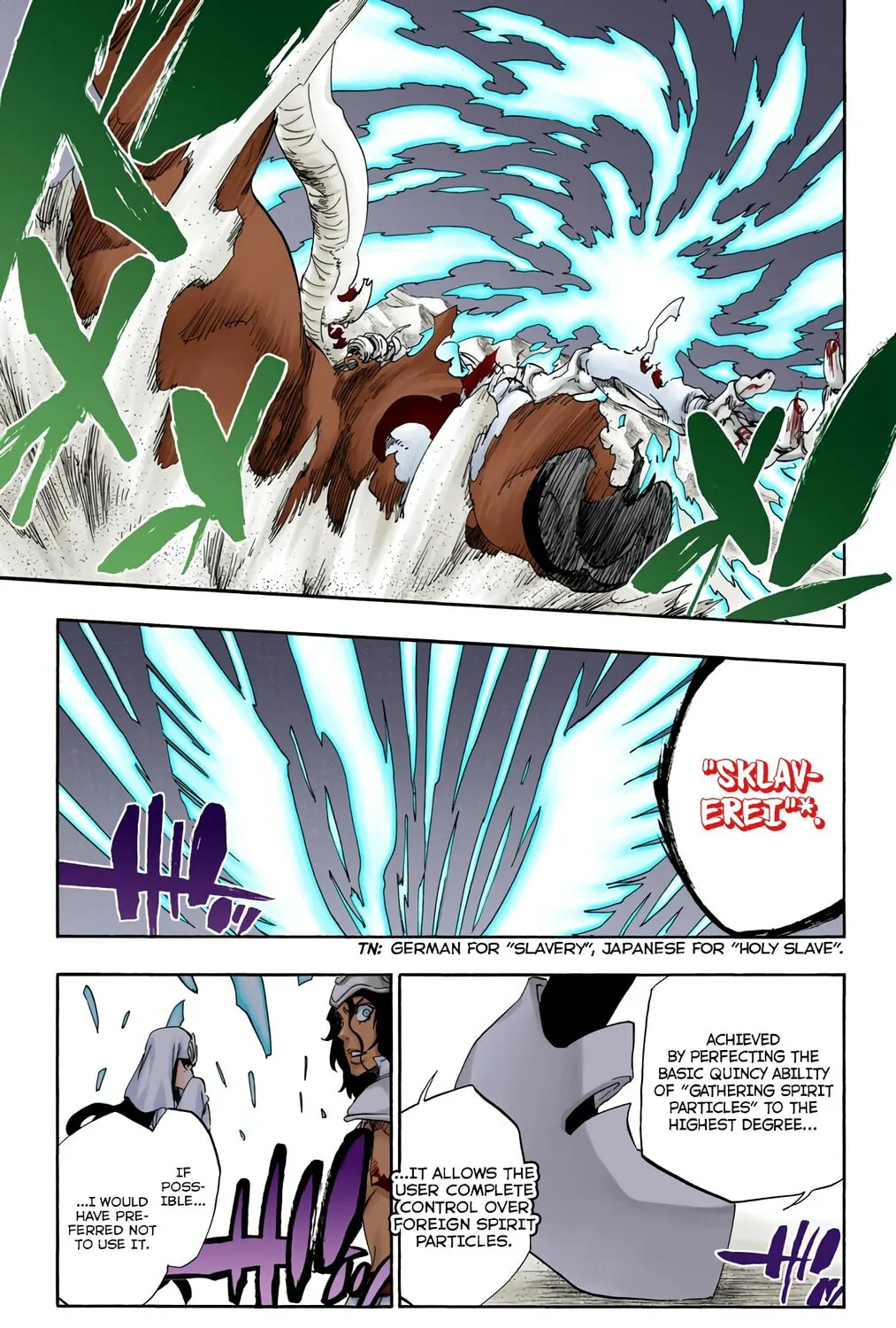 Bleach: Thousand-Year Blood War, chapter 493, page 9