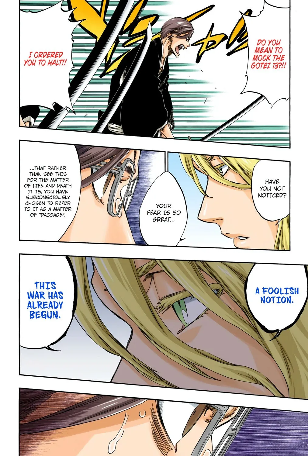 Bleach: Thousand-Year Blood War, chapter 496, page 3