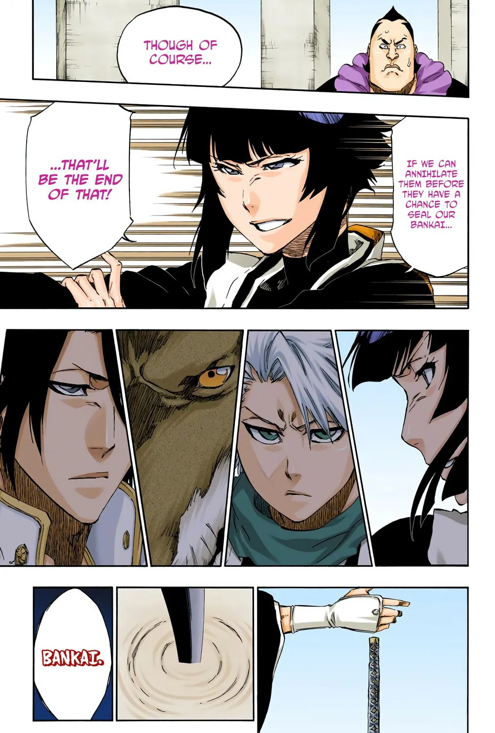Bleach: Thousand-Year Blood War, chapter 496, page 21