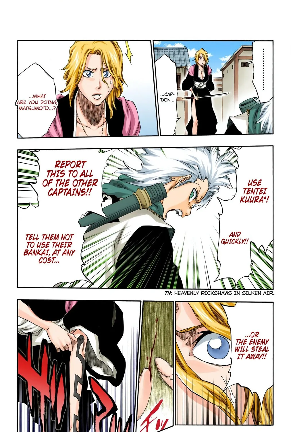 Bleach: Thousand-Year Blood War, chapter 497, page 7